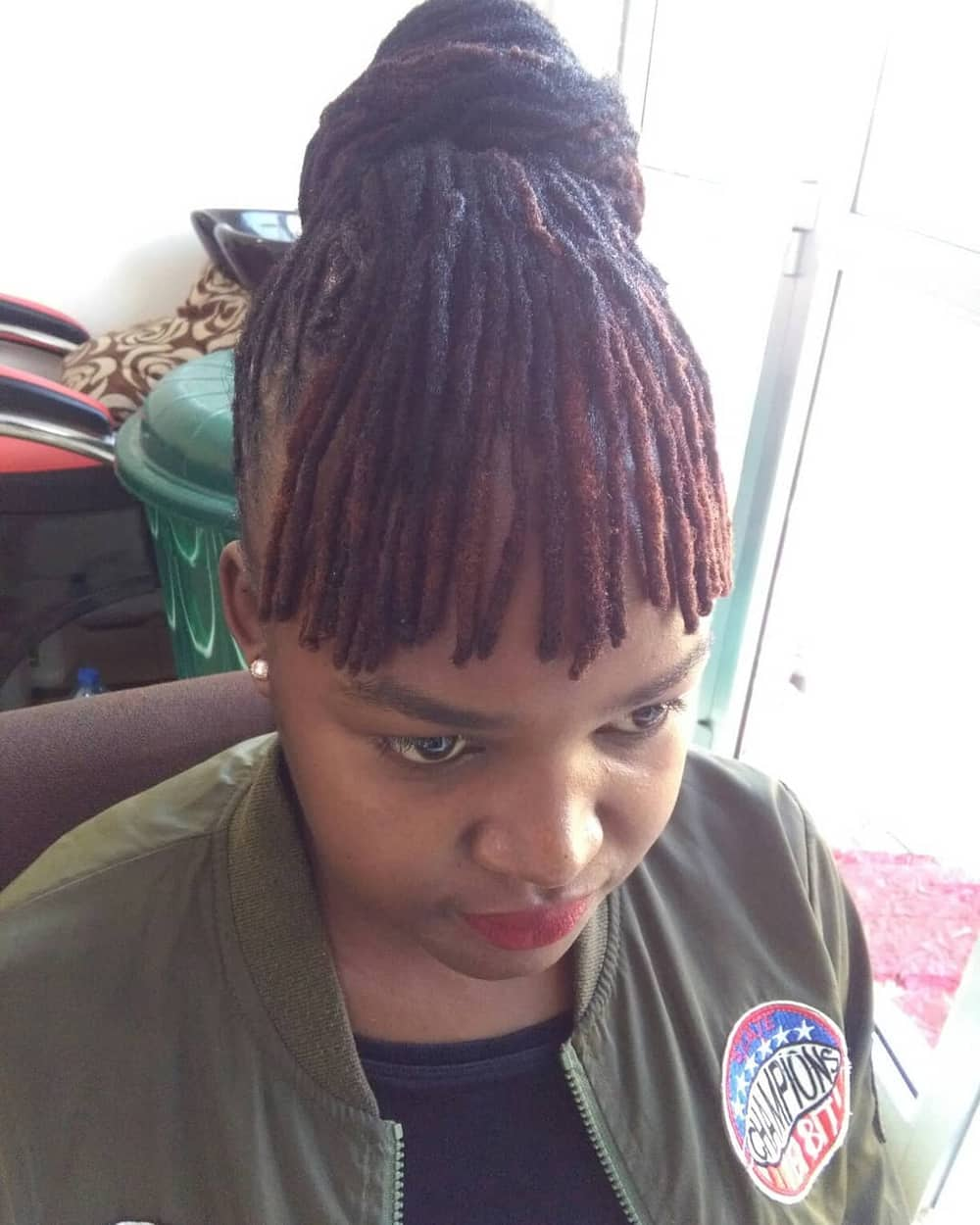 36 Unique Short dreadlocks styles for ladies 2020 south africa for Rounded Face