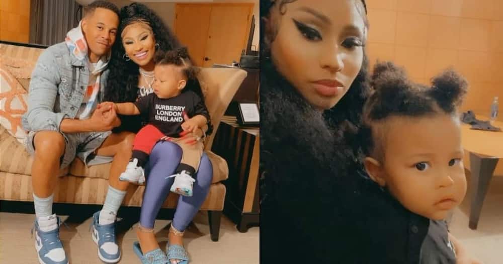 Nicki Minaj overjoyed after 11-year-old son speaks for the first son.