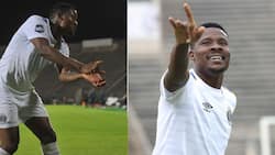 “Long time, no see”: Thamsanqa Gabuza thrills SA with funny reaction to referee