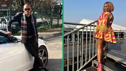 Mzansi seemingly sides with Nota Baloyi over Penny Lebyane's saucy beach pictures: "Just dress up"