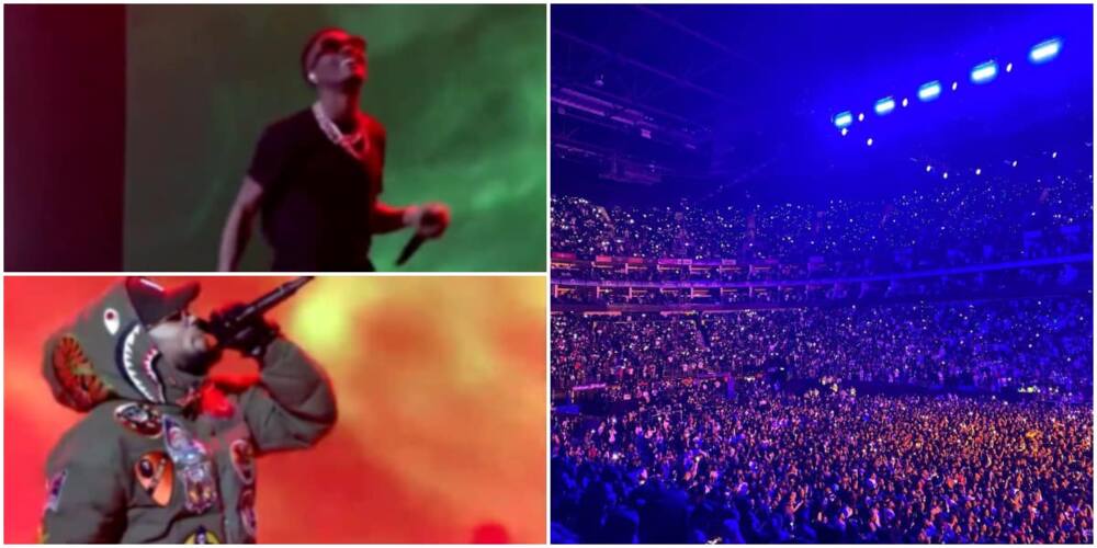 Wizkid brings out Chris Brown at O2 concert in London