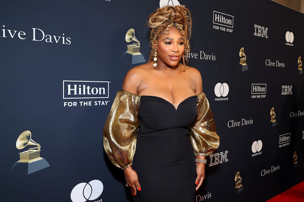 Serena Williams attends the Pre-Grammy Gala & Grammy Salute to Industry Icons