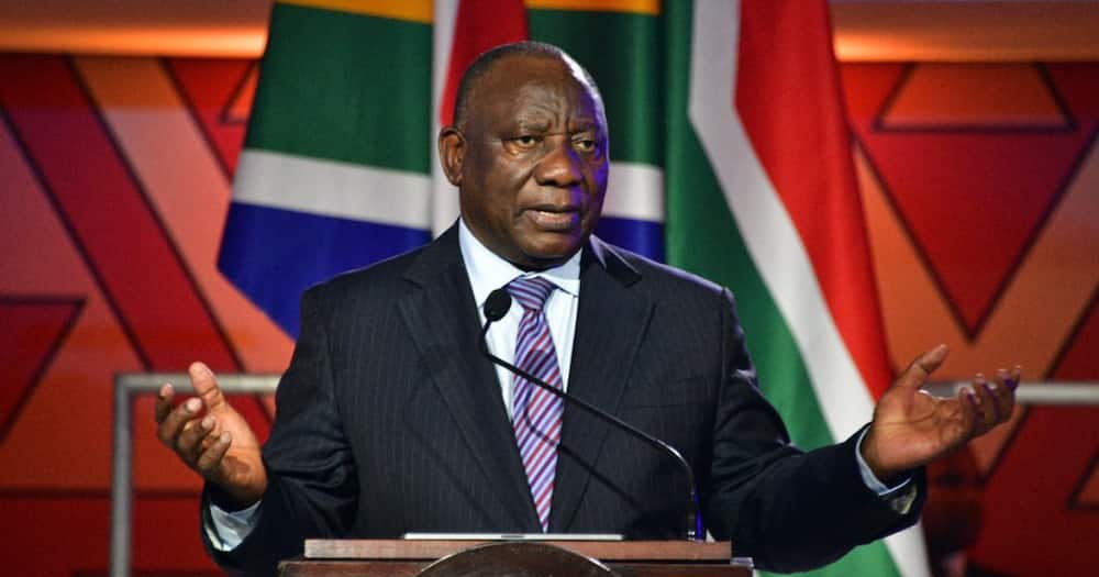President Cyril Ramaphosa delivered a New Year's message