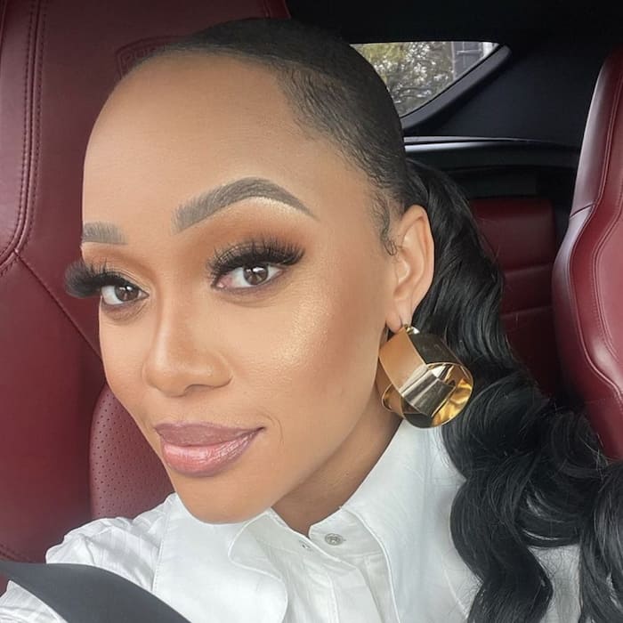Thando Thabethe's Pregnant Lookalike Causes a Buzz, Fans Think