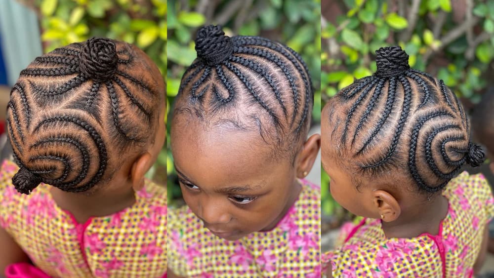 Simple hairstyles for black girls