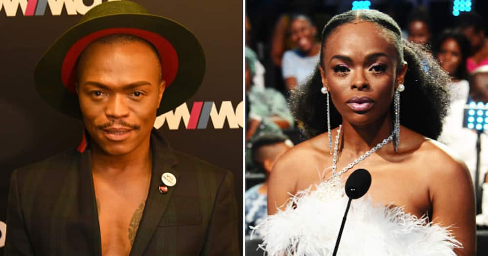 Somizi Mhlongo, Unathi Nkayi, public feud, Idols SA