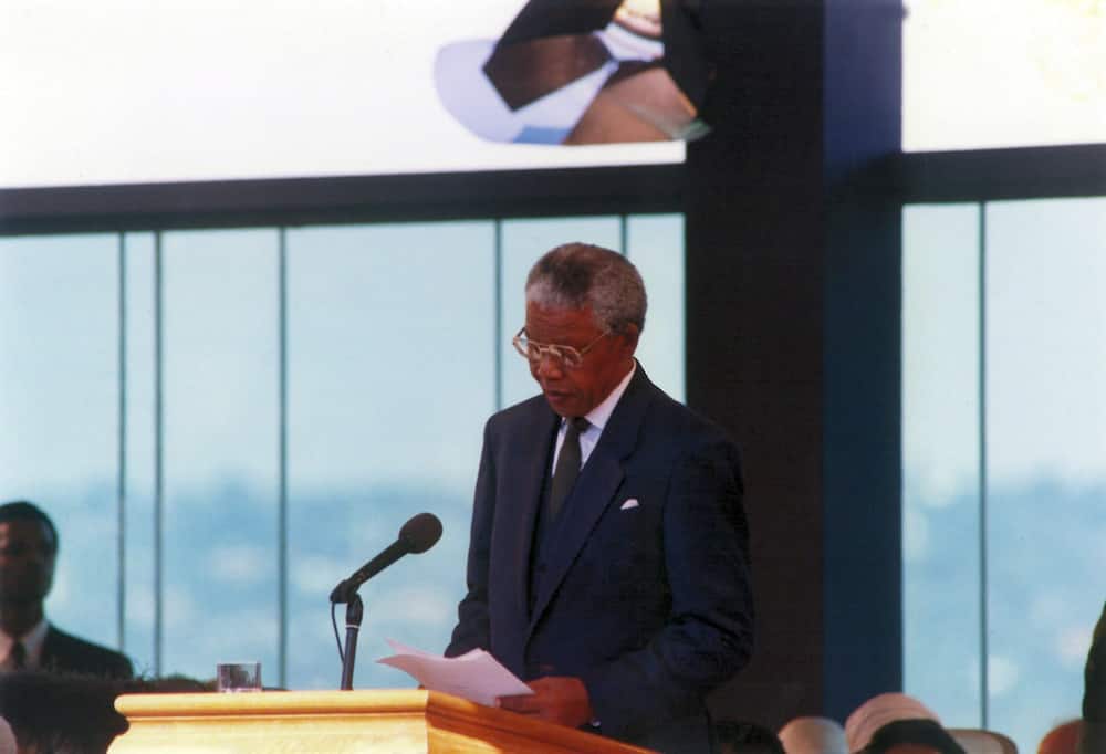 Nelson Mandela: 5 Powerful Photos of the Day Madiba Was Sworn in as South Africa’s President
