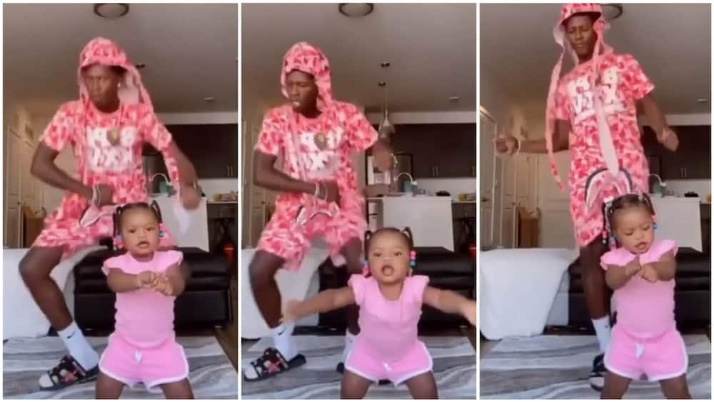 The little baby showed her best dance moves.
Photo source: Instagram/theshaderoom