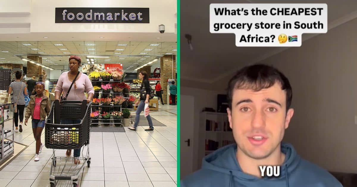 Man's video of list with top 4 cheapest grocery stores in SA sparks heated debate