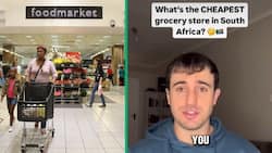 Man unveils top 4 cheapest grocery stores in SA, Mzansi debates video of supermarket prices
