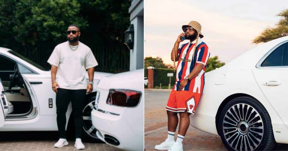 Too cute: Cassper Nyovest shares video of his sweet son Khotso