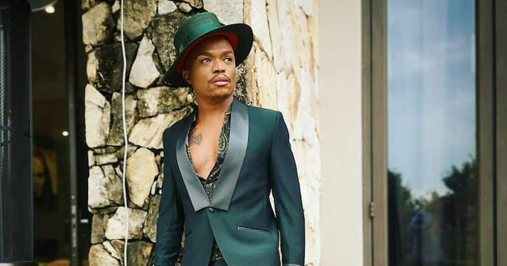 Somizi claps back at troll coming at him sideways for his bank balance