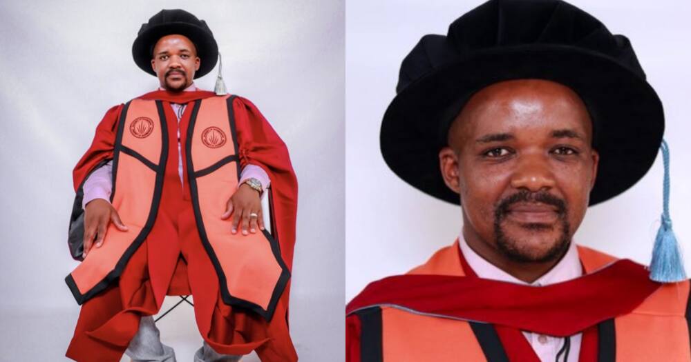 Halala Dokotela: SA Joins Man as He Celebrates Bagging Doctoral Degree