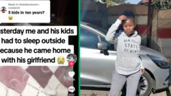 Woman and her kids sleep outside because husband has girlfriend over, TikTok video causes frenzy
