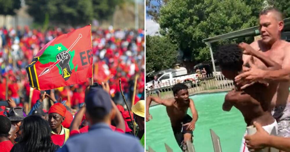 EFF protest