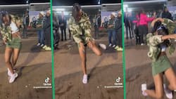 South Africans head over heels with talented dancer’s TikTok video of infectious Kunkra challenge performance