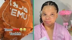 Woman buys Temu wig and opens it in TikTok video, dusty products get 2M views