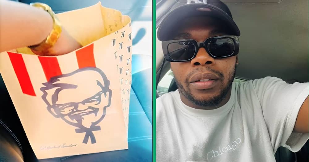 Man hides iPhone in KFC bag for his girlfriend
