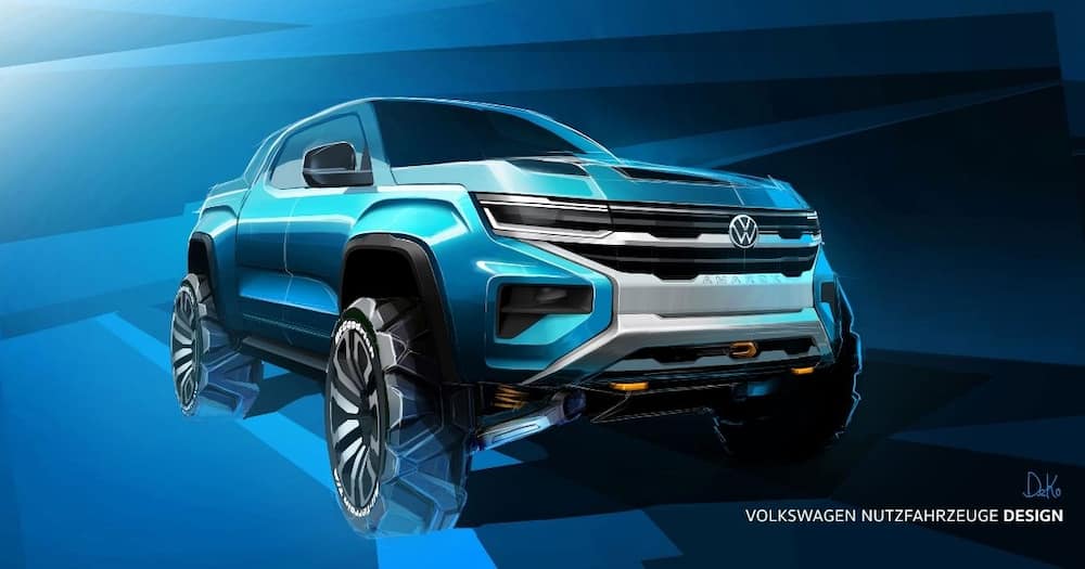Volkswagen Drops New Renderings and Info of Its New Proudly SA Built Amarok Bakkie and It Looks Fire