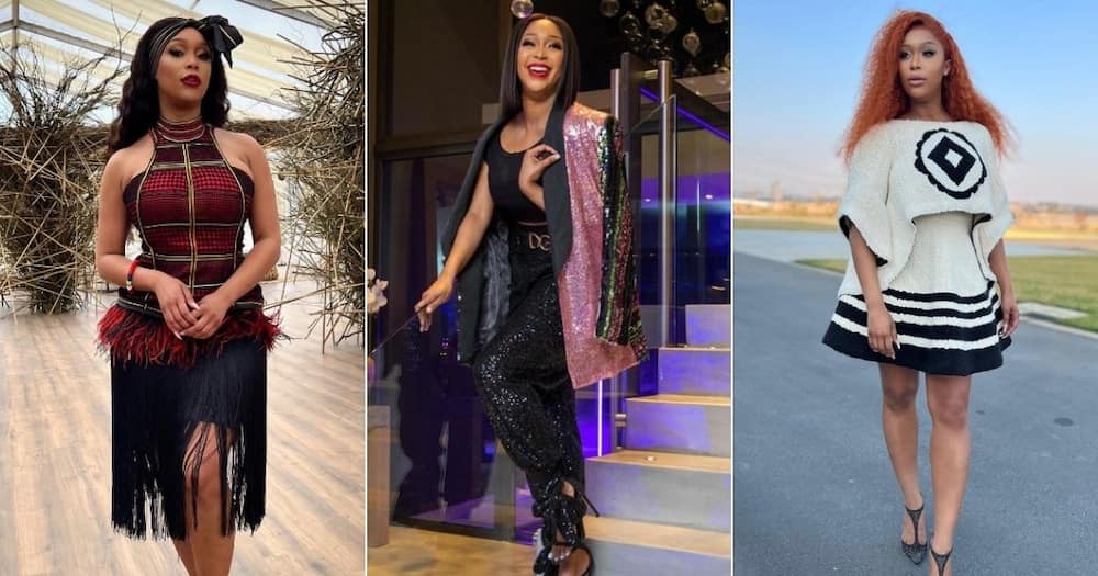 Minnie Dlamini's Top 5 Fashion Moments, Look at Times Actress Slayed,  Featuring Iconic Zulu u0026 Xhosa Outfits - Briefly.co.za