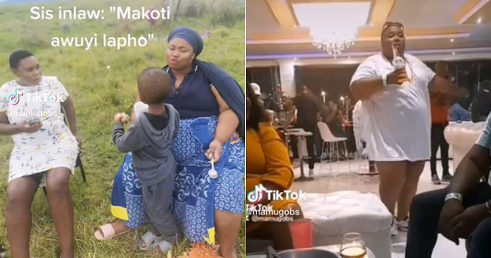 South African shows how she behaves as a daughter-in-law