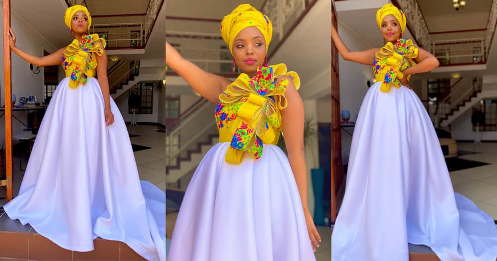 Mzansi loves this Tumi R wedding gown