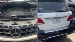 Man bought 2013 Mercedes Benz ML 350 and upgrades it to GLE and replaces steering wheel in TikTok