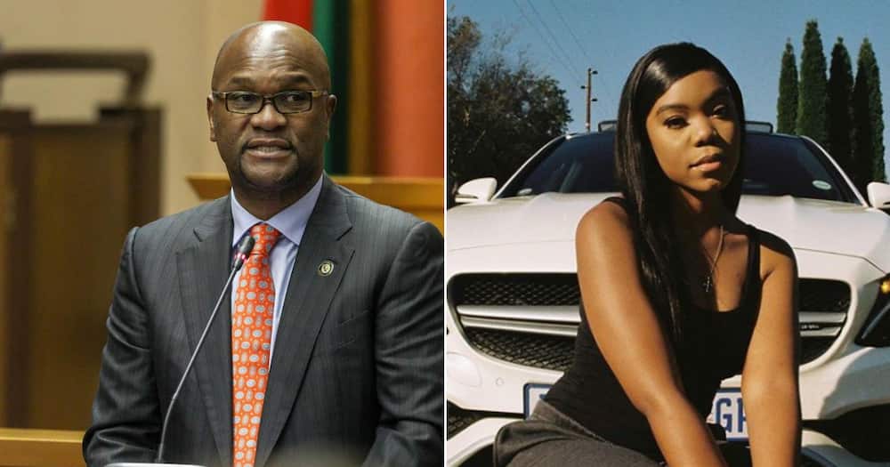 Nathi Mthethwa gets torn for congratulating Elaine on her deal