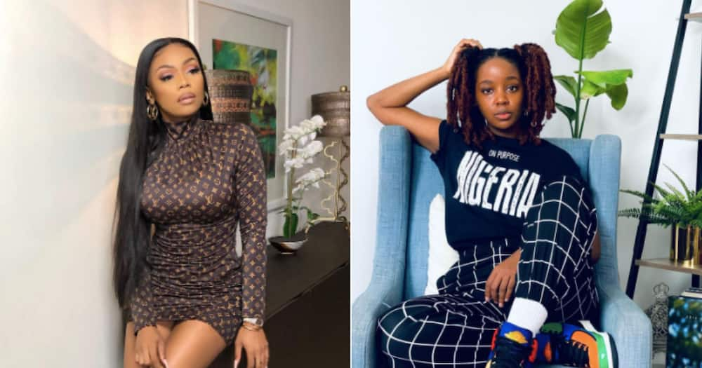 Bonang Matheba And Thuso Mbedu bag Nickelodeon Kid's Choice nomination