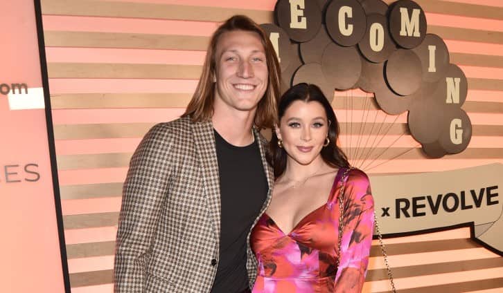 Who is Trevor Lawrence's wife?