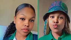 TikTok video hilariously captures woman selling ANC merchandise to buy MK T-shirt, SA laughs