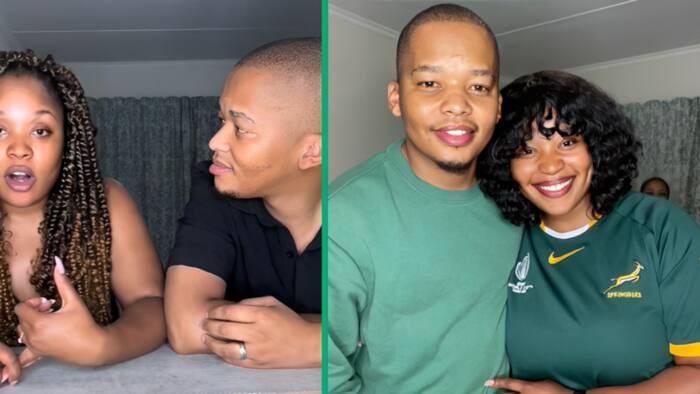 South African couple share marriage icks in hilarious TikTok video, hubby sweats then goes in hard