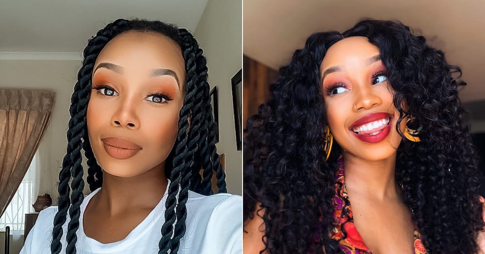 Candice Modiselle is single again, Mzansi men try their luck