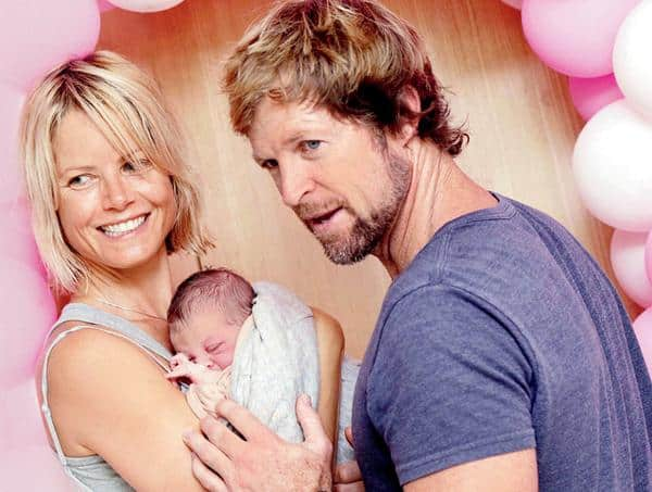 Jonty Rhodes' family