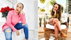Thando Thabethe's underwear and shapewear brand Thabooty's hits new milestone, collaborates with Uber Eats