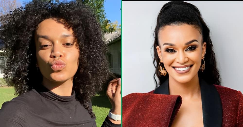 Pearl Thusi shows off her moves