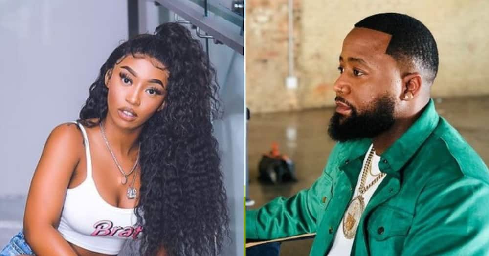 Kamo Mphela and Cassper Nyovest are allegedly dating